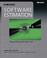 Software Estimation: Demystifying the Black Art by Steve McConnell: Used