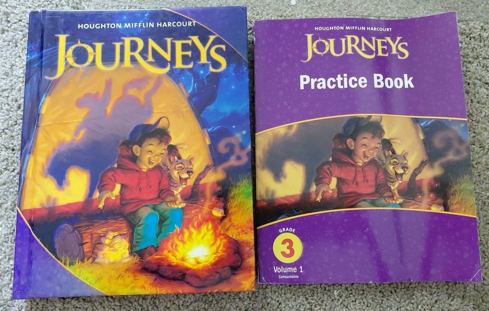 Language Arts “Journeys” Grade 3 Text And Practice Book