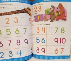 School Zone Big Kindergarten Workbook Ages 5-6 Sounds Shapes Math Reading New