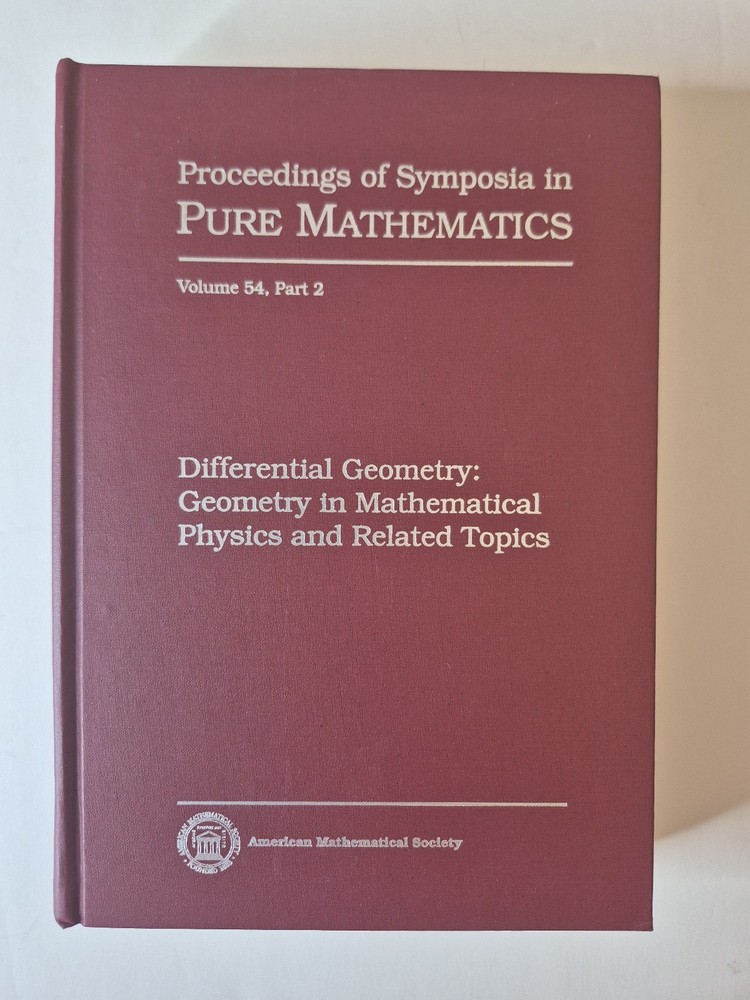 Differential Geometry in Mathematical Physics and Related Topics – AMS Hardcover