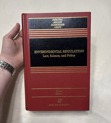 Aspen Environmental Regulation: Law, Science, Policy 2nd Ed 1996 HC Percival