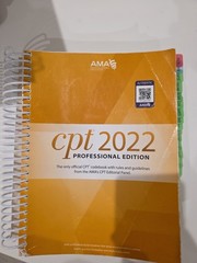 CPT Professional 2022 by American Medical Association (2021, Spiral)