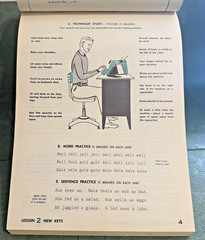 Gregg Typing Complete Course Second Edition Textbook Rowe-Lloyd 1958 School Book