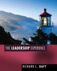 The Leadership Experience – paperback Daft, Richard