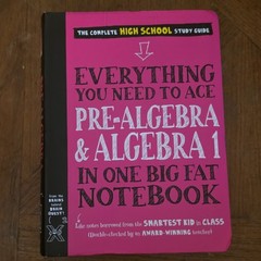 Everything You Need to Ace Pre-Algebra and Algebra 1 in One Big Fat Notebook