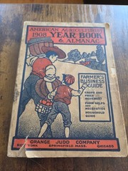 1908 American Agriculturist Year Book & Almanac – Vintage Farmer’s Reference