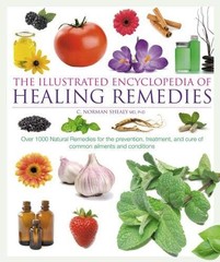 ILLUSTRATED ENCYCLOPEDIA OF HEALING REMEDIES By C. Norman Shealy Mint Condition