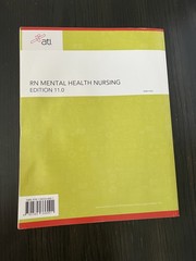 RN Mental Health Nursing – Paperback, by ATI Nursing Education – Very Good h