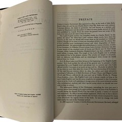 Cassidy’s New Latin Dictionary by D.P. Simpson Hardcover English Edition 1959