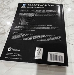 Goode’s World Atlas (23rd Edition) – Paperback By Rand McNally – VERY GOOD