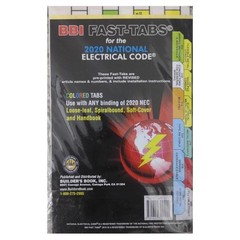 National Electrical Code NEC Color 2020 Fast-Tabs for Softcover Spiral Handbook
