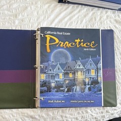 California Real Estate Practice 9th Ed Loose-Leaf Textbook Huber & Lyons