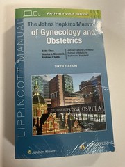 New-The Johns Hopkins Manual of Gynecology and Obstetrics by Betty Chou,6EDITION