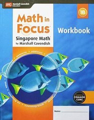 Math in Focus: Singapore Math: Student Workbook, Book B Grade 1 – GOOD