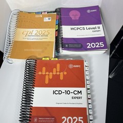 AMA CPT Book, ICD-10 Code Book, HCPCS Book – 2025 Physician Bundle by AAPC
