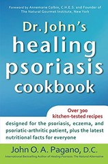 DR. JOHN’S HEALING PSORIASIS COOKBOOK By Pagano John O. A. D.c. *Mint Condition*