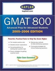 Kaplan GMAT 800 2005-2006 Paperback Eric, Kaplan Publishing Staff