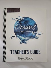 Gather Round Homeschool Oceans Unit Study Teacher’s Guide Spiral Bound Book Fish