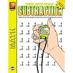 Timed Math Drills: Subtraction | Reproducible Activity Book