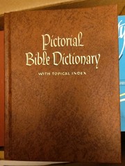 1974 Pictorial Bible Dictionary with topical index 16 pages of color maps NICE!