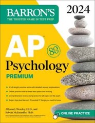 AP Psychology Premium, 2024: 6 Practice Tests Comprehensive Review – VERY GOOD