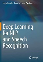Deep Learning for NLP and Spee – GOOD