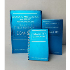 DSM 5 TR Paperback & Desk Reference & Classification Spiralbound Combo Pack