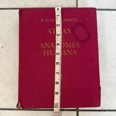 Atlas de Anatomía Humana III Spanish Edition Hardcover R D Sinelnikov 1976