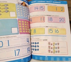 School Zone Big Kindergarten Workbook Ages 5-6 Sounds Shapes Math Reading New