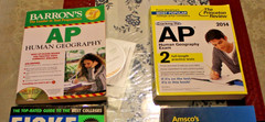 AP Human Geography Prep Books: Barron’s & Princeton Review 2014 + Practice Tests