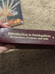 Introduction to Paralegalism By William Statsky 4th Fourth Edition Text Book