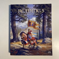 BJU Reading 5 Student Textbook – Quests – Third Edition 2020