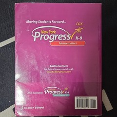 Sadlier School New York Progress Mathematics Grade 6 CCLS 2014 Paperback
