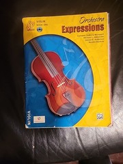 Orchestra Expressions Violin Book 1 with CD as Shown