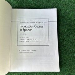 Foundation Course In Spanish 6th Edition With Corresponding Workbook Included
