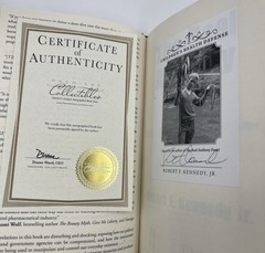 The Real Anthony Fauci Robert F Kennedy Jr RFK JR SIGNED With COA 🇺🇸