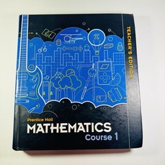 PRENTICE HALL MATH COURSE 1 TEACHER ED HOMESCHOOL 9780133721202