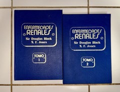 Enfermedades Renales Sir Douglas Black N.F. Jones Hardcover 2 Vol Tomo 1-2
