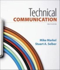 Technical Communication, Mike Markel, Good Book