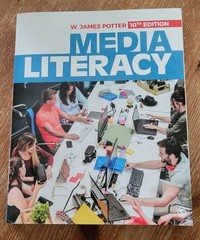 Media Literacy textbook W. James Potter 10th edition college soft cover book