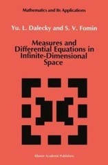 Measures and Differential Equations in Infinite-Dimensional Space, Hardcover …