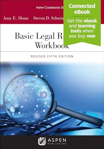 Basic Legal Research Workbook: Revised …, Amy E Sloan