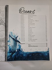 Gather Round Homeschool Oceans Unit Study Teacher’s Guide Spiral Bound Book Fish