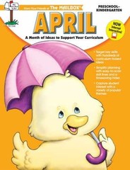 April Monthly Idea Book – Paperback, by The Mailbox Books Staff – Very Good