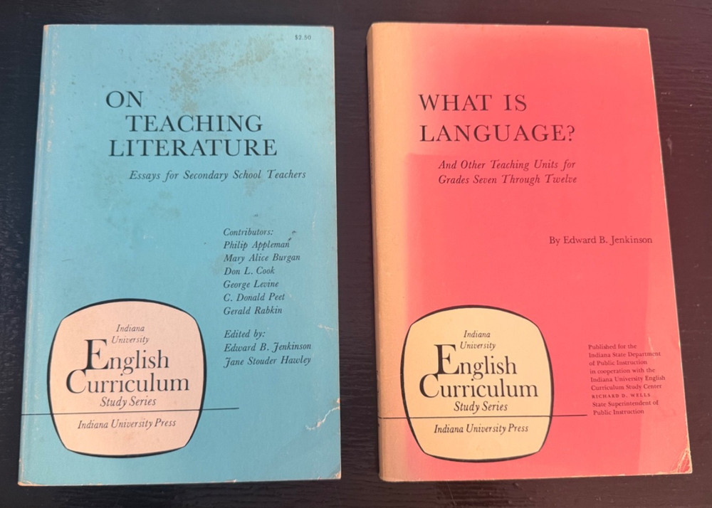 🍋 Indiana University English Curriculum Study Series Literature Language 1967