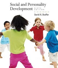 Social and Personality Development – Hardcover By Shaffer, David R. – ACCEPTABLE