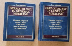 1993 Dermatology in General Medicine by Arthur Z. Eisen 4th Ed Vol 1 & 2