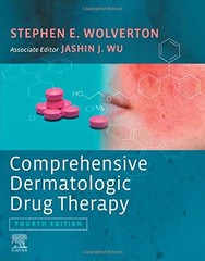 Comprehensive Dermatologic Drug Therapy, Wolverton, FAAD 9780323612111 New..