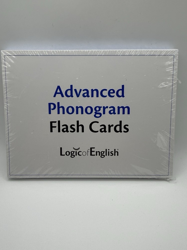 Logic Of English Essentials Advanced Phonogram Flash Cards 3rd Edition