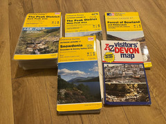 Ordnance Survey Outdoor Leisure Maps & Visitor Guide Lot Snowdonia & Conwy